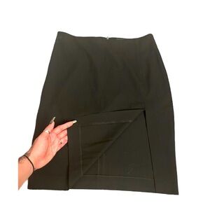Bebe high slit pencil skirt size 2